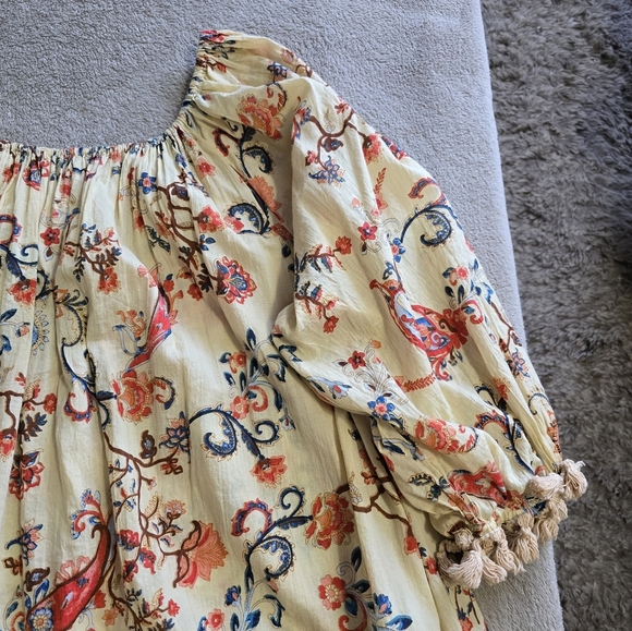 Mira boho oversized paisley tunic size small - Picture 6 of 13